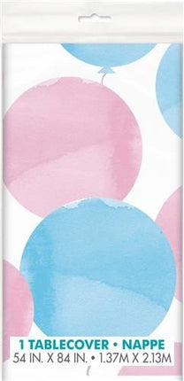 Feestbazaar Tafelkleed Gender Reveal 137x213cm