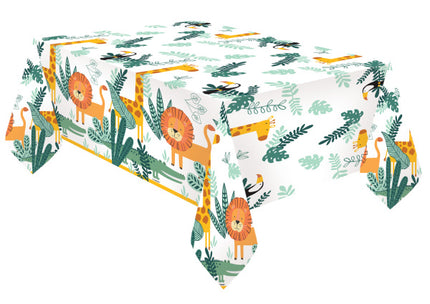 Feestbazaar Tafelkleed 'Get Wild' Jungle (120x180cm)