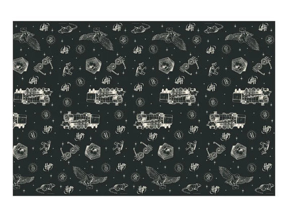 Feestbazaar Tafelkleed Harry Potter Magische Illustraties (180x120cm)