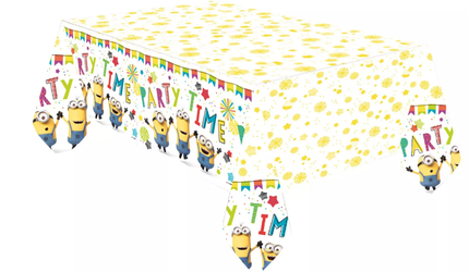 Feestbazaar Tafelkleed Minions Party (120x180cm)