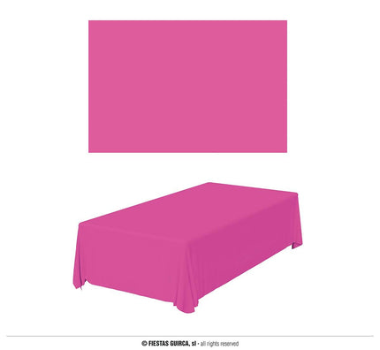 Feestbazaar Tafelkleed Neon Fuchsia (137x274cm)