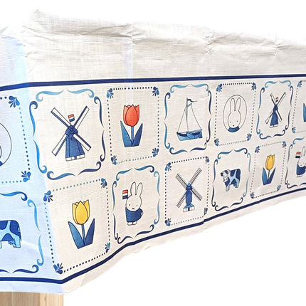 Feestbazaar Tafelkleed Nijntje Delfts Blauw 120x180cm