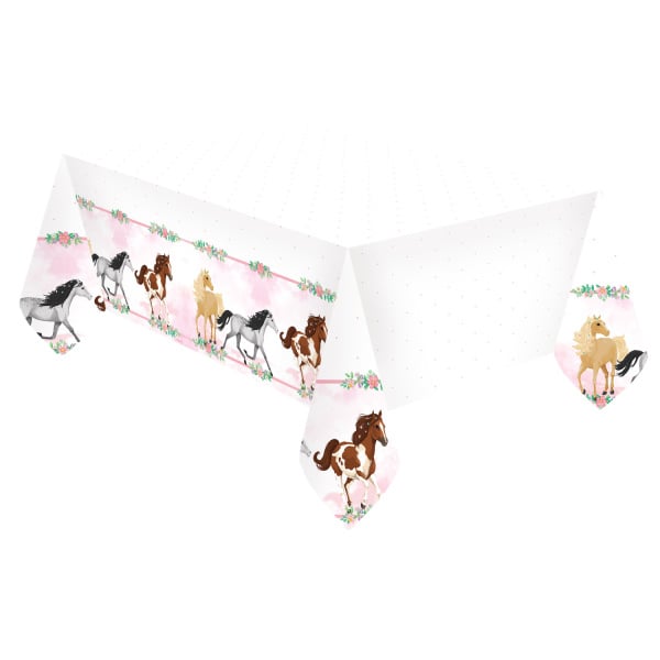 Feestbazaar Tafelkleed  Paarden Beautiful (120 x 180cm)