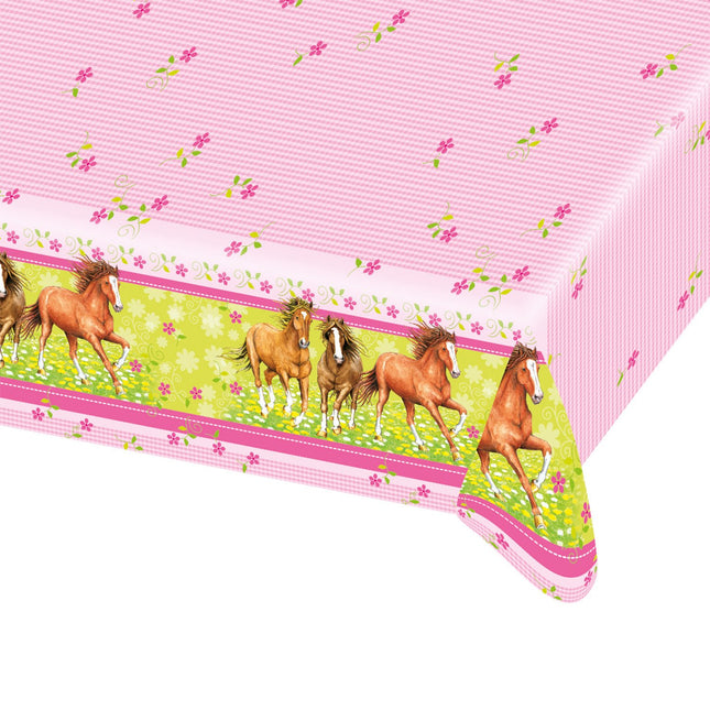 Feestbazaar Tafelkleed Paarden Charmant 120x180cm