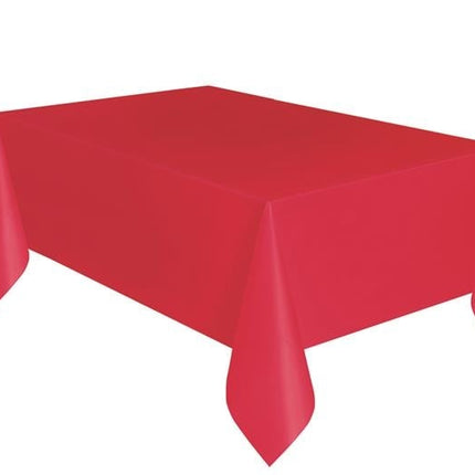 Feestbazaar Tafelkleed Rood - 140x274cm
