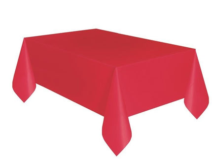 Feestbazaar Tafelkleed Rood - 140x274cm