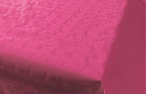 Feestbazaar Tafelkleed Roze Damast Rol (800x118cm)