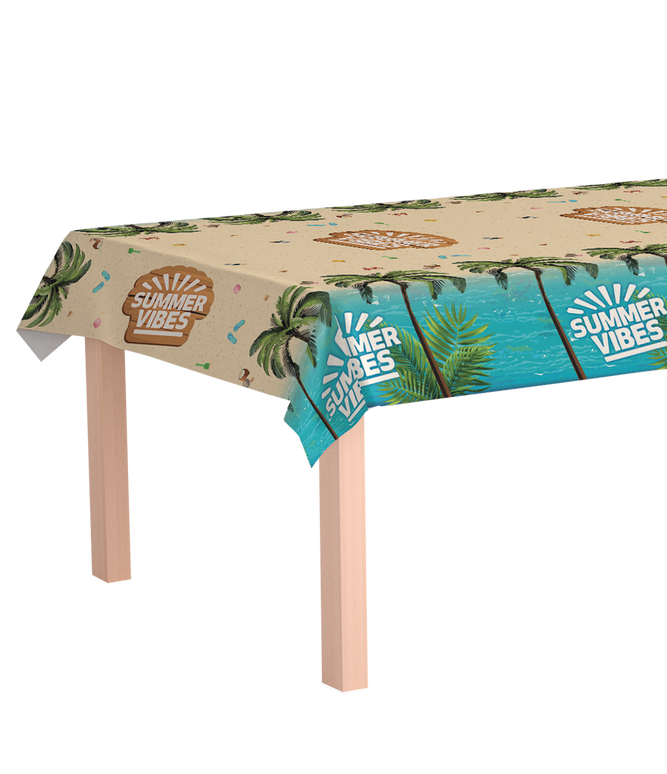 Feestbazaar Tafelkleed Summer Vibes Hawaii 137x274cm