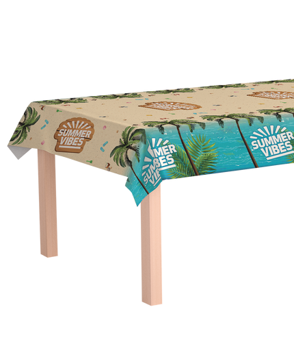 Feestbazaar Tafelkleed Summer Vibes Hawaii 137x274cm