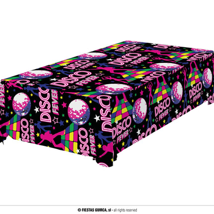 Feestbazaar Tafellaken 80's Disco Fever (137x274 cm)