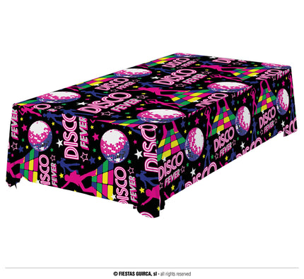 Feestbazaar Tafellaken 80's Disco Fever (137x274 cm)