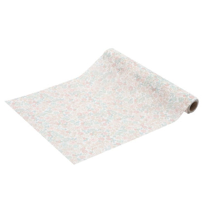 Feestbazaar Tafelloper Bloemen Pastel (500x30cm)