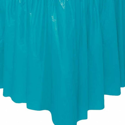 Feestbazaar Tafelrok Caribbean Teal 73x426cm
