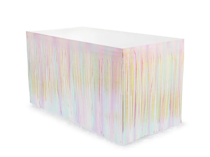 Feestbazaar Tafelrok Iriserend (300x80cm)
