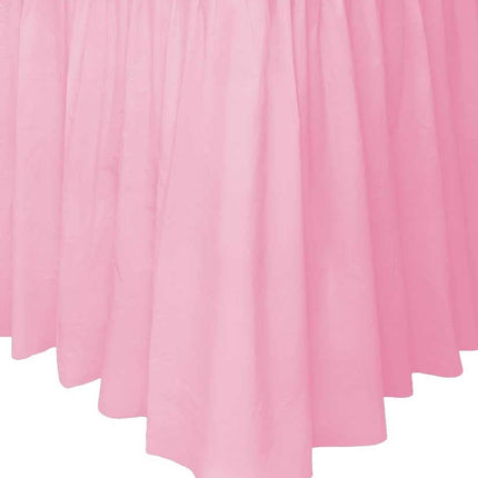 Feestbazaar Tafelrok Lichtroze - 73x426cm