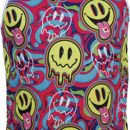 Feestbazaar Tanktop Festival Smileys Happy Vibes
