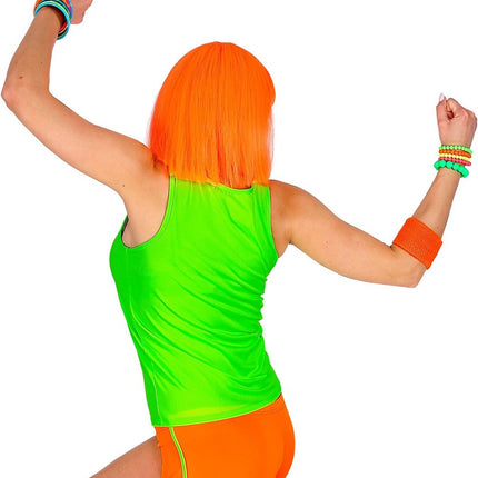 Feestbazaar Tanktop Neon Groen Dames