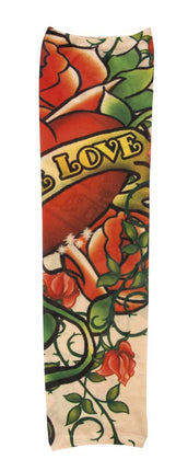 Feestbazaar Tatoeage mouw 'True love'
