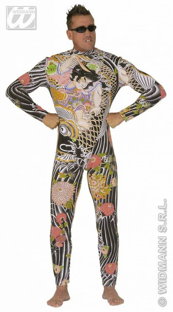 Feestbazaar Tattoo pak carnaval