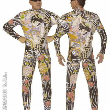 Feestbazaar Tattoo pak carnaval
