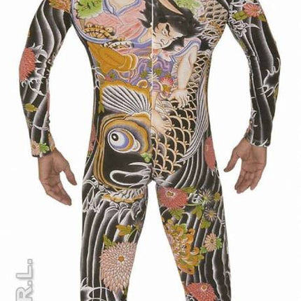 Feestbazaar Tattoo pak carnaval