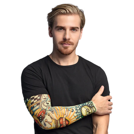 Feestbazaar Tattoo Sleeve Gambler