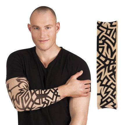 Feestbazaar Tattoo sleeve tribal