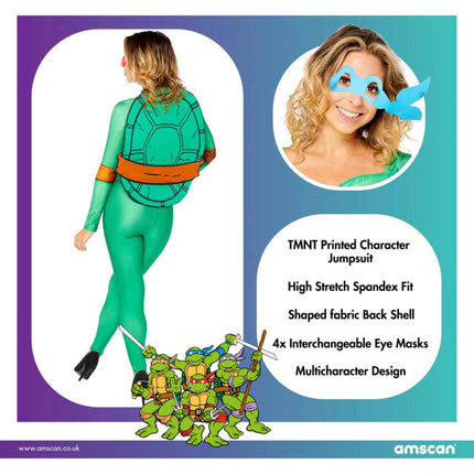 Feestbazaar Teenage Mutant Ninja Turtles Kostuum Vrouw