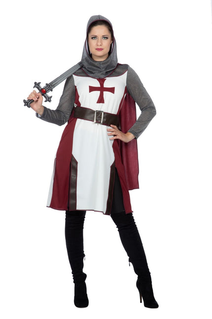 Feestbazaar Templer Knight Kostuum Dames