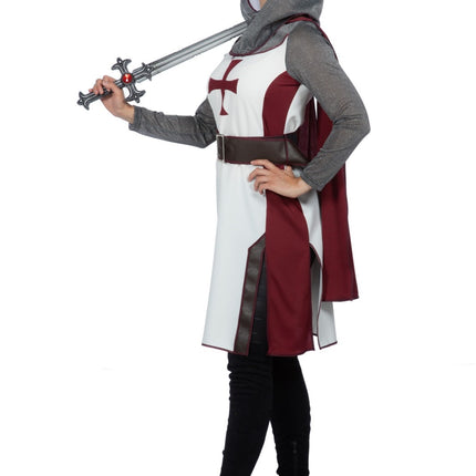 Feestbazaar Templer Knight Kostuum Dames