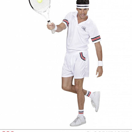 Feestbazaar Tennisspeler kostuum