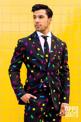 Feestbazaar Tetris kostuum Opposuits