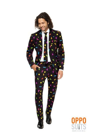 Feestbazaar Tetris kostuum Opposuits