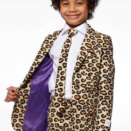 Feestbazaar The Jag Luipaard Pak Kids Opposuits