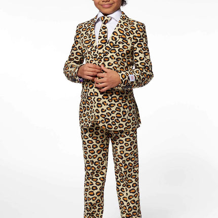 Feestbazaar The Jag Luipaard Pak Kids Opposuits