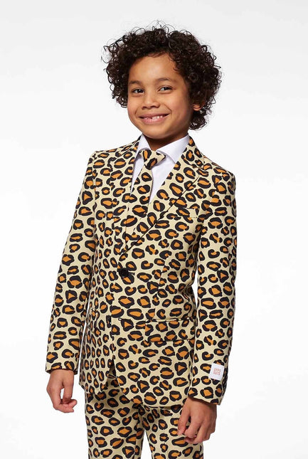 Feestbazaar The Jag Luipaard Pak Kids Opposuits