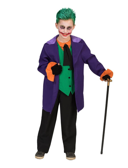 Feestbazaar The Joker Boy kostuum kind