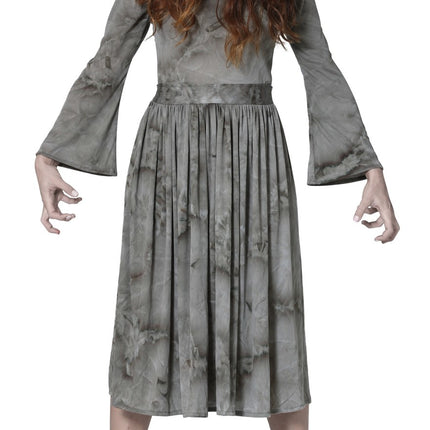 Feestbazaar The Ring Halloween Jurk Dames