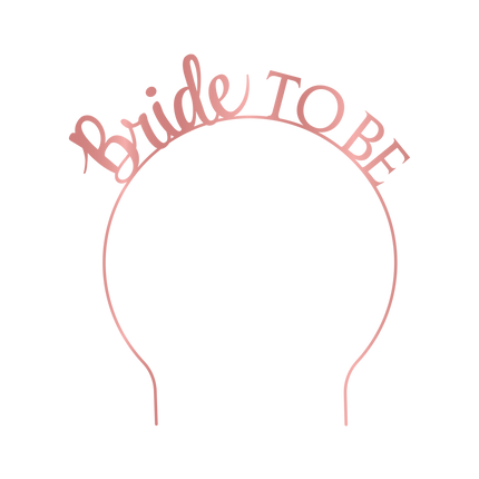 Feestbazaar Tiara Bride to Be Blush roze