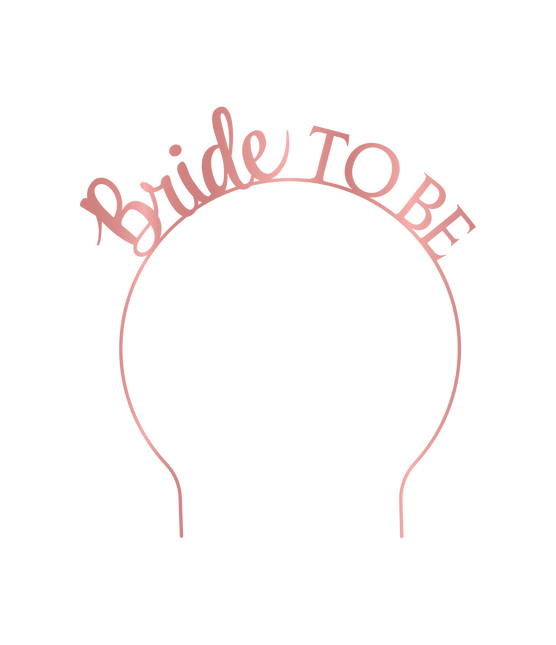 Feestbazaar Tiara Bride to Be Blush roze
