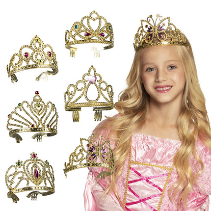 Feestbazaar Tiara Diana Goud