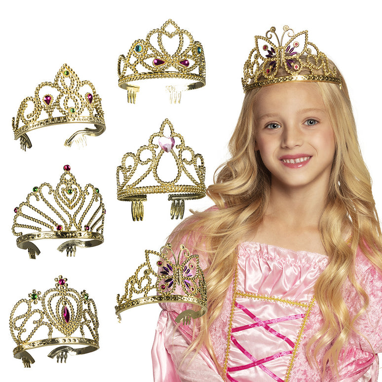 Feestbazaar Tiara Diana Goud