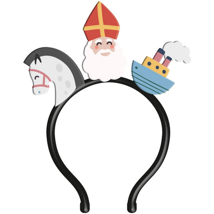 Feestbazaar Tiara Sinterklaas met Paard en Boot