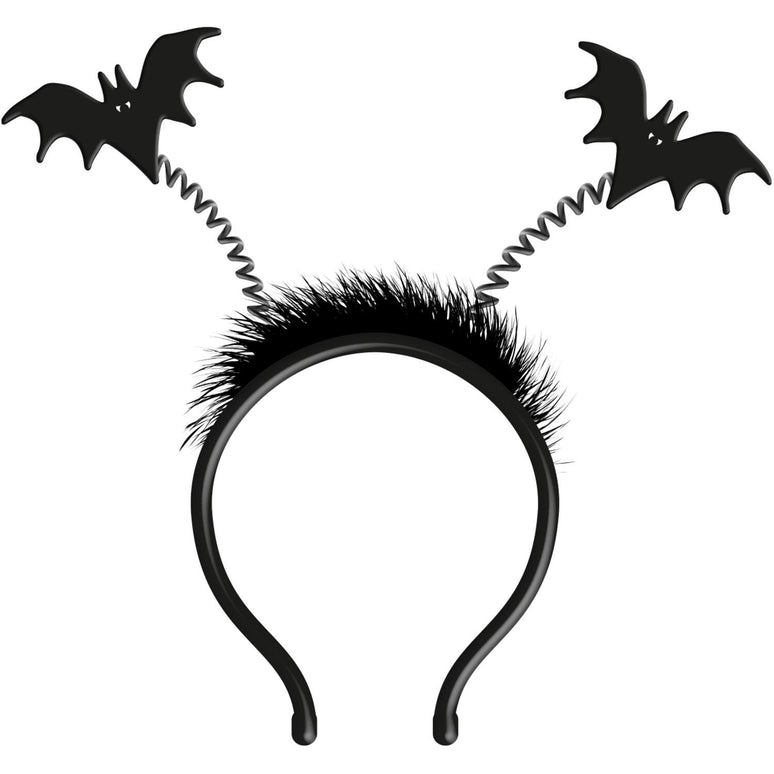 Feestbazaar Tiara Vliegende Vleermuizen Happy Halloween