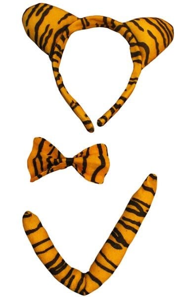 Feestbazaar Tijger Verkleedset 3-delig