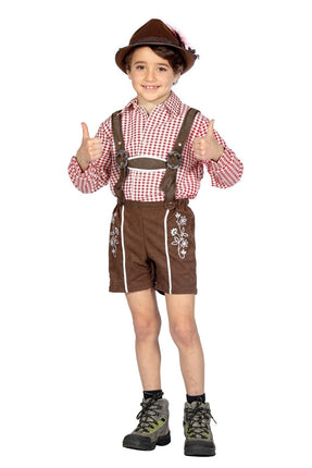 Feestbazaar Tiroler Blouse Bordeau Kind Maximilian