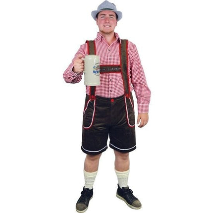 Feestbazaar Tiroler broek bruin Phillip