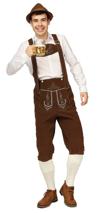 Feestbazaar Tiroler Johan broek bruin