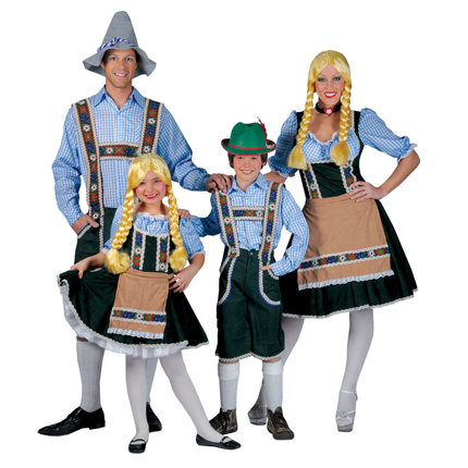 Feestbazaar Tiroler Jurkje Met Blouse Meisje
