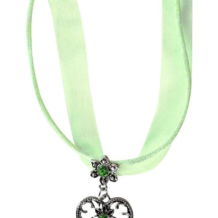 Feestbazaar Tiroler ketting licht groen